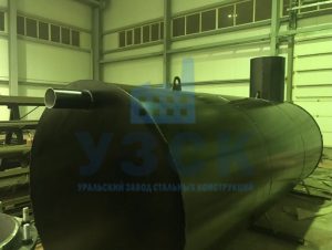 Резервуар горизонтальный стальной наземный в Подольске