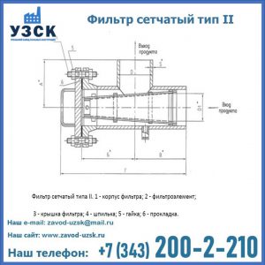Фильтр сетчатый ФС по Т-ММ-11-2003 в Подольске