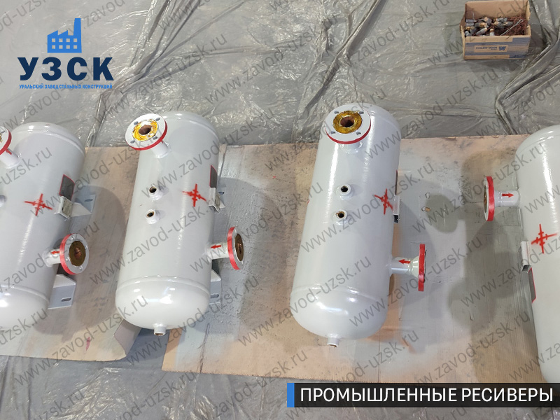 фотография емкостных ресиверов газа Подольск